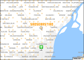 map of São Sebastião