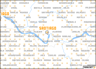 map of São Tiago
