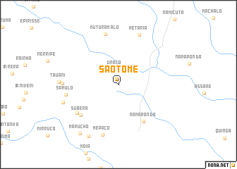 map of São Tomé