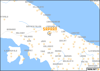 map of Sapaan
