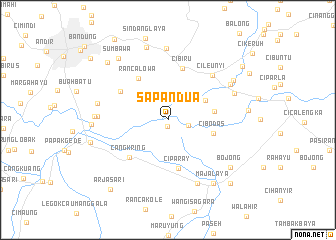 map of Sapan Dua