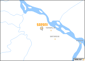 map of Sapani