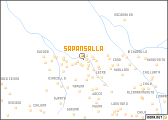 map of Sapansalla