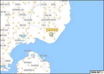 map of Sapao