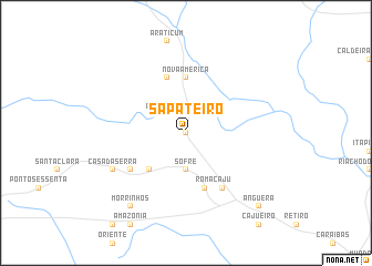 map of Sapateiro