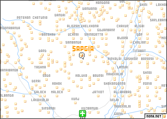 map of Sapgia