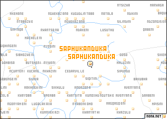 map of Saphukanduka