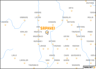 map of Sa Phwei