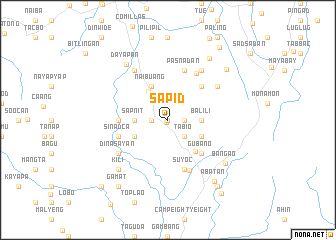 map of Sapid