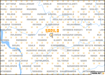 map of Sapila