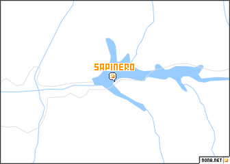 map of Sapinero