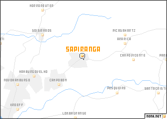 map of Sapiranga