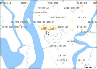 map of Sāpleja