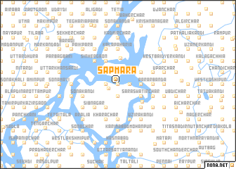 map of Sāpmāra