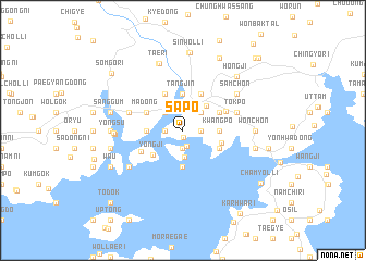 map of Sap\