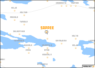map of Sappee