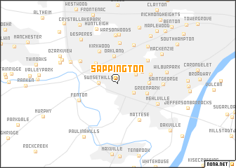 map of Sappington