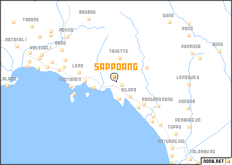 map of Sappoang