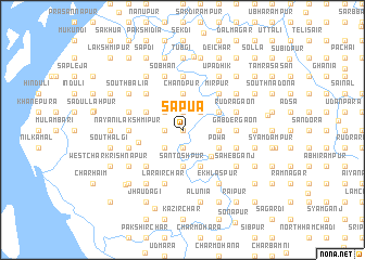 map of Sāpua