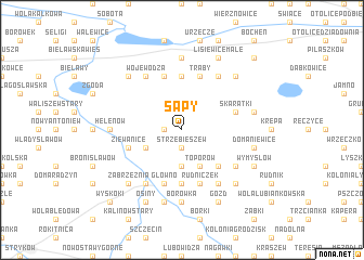 map of Sapy