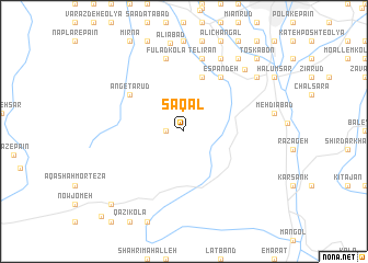 map of Saqal