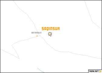 map of Saqin Sum