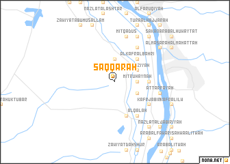 map of Şaqqārah