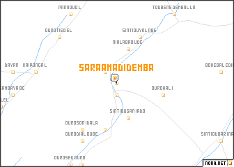 map of Sara Amadi Demba