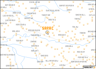 map of (( Saraç ))