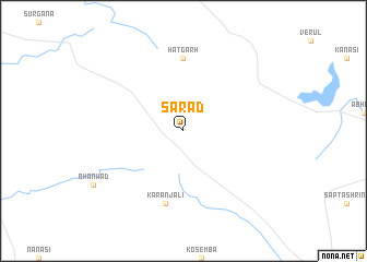 map of Sārād