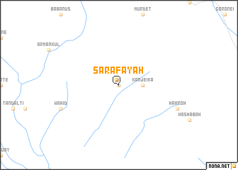 map of Sarafāyah