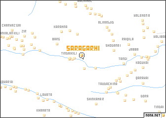 map of Sara Garhi