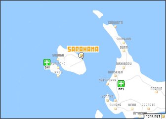 map of Sarahama