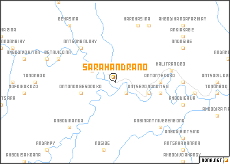 map of Sarahandrano