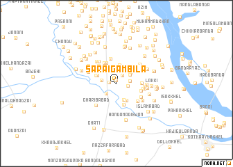 map of Sarāi Gambīla