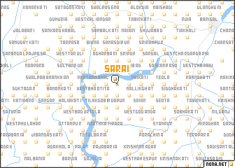 map of Sarāi