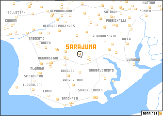 map of Sara Juma