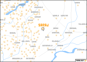 map of Sarāj