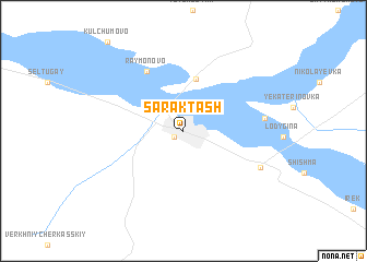 map of Saraktash