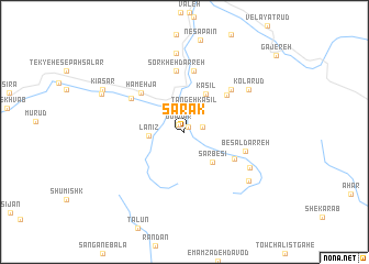 map of Sarak