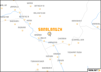 map of Saralandzh