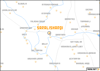 map of Sar ‘Alī Sharqī