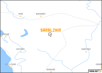 map of Saralzhin