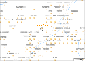 map of Sarāmarz