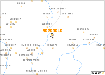 map of Saranala