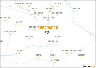 map of Sarandosa