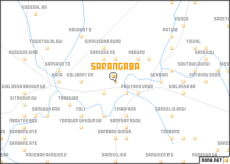 map of Sarangaba