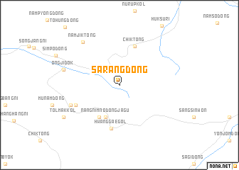 map of Sarang-dong