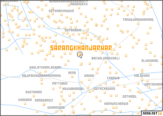 map of Sārang Khān Jarwār