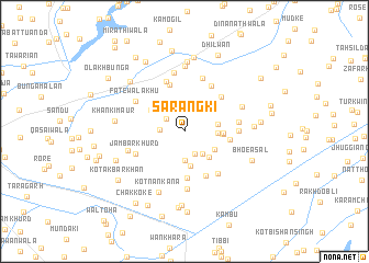 map of Sārangki